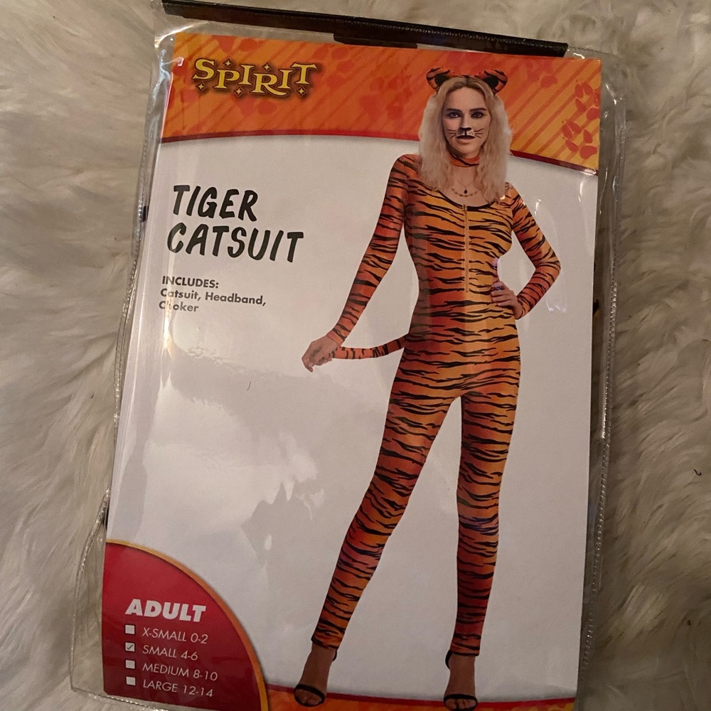 Tiger catsuit costume
